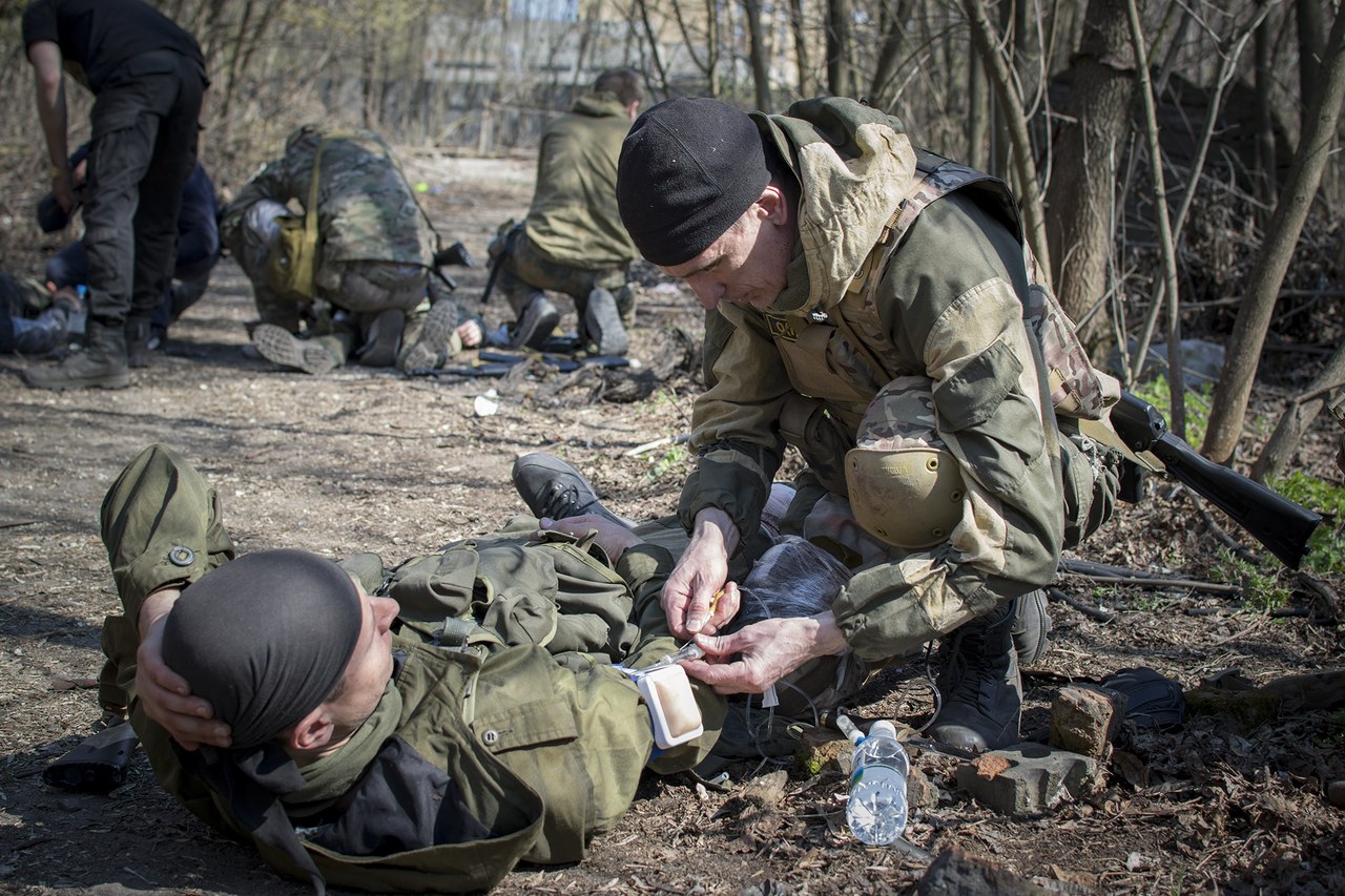 Фото раненого спецназовца